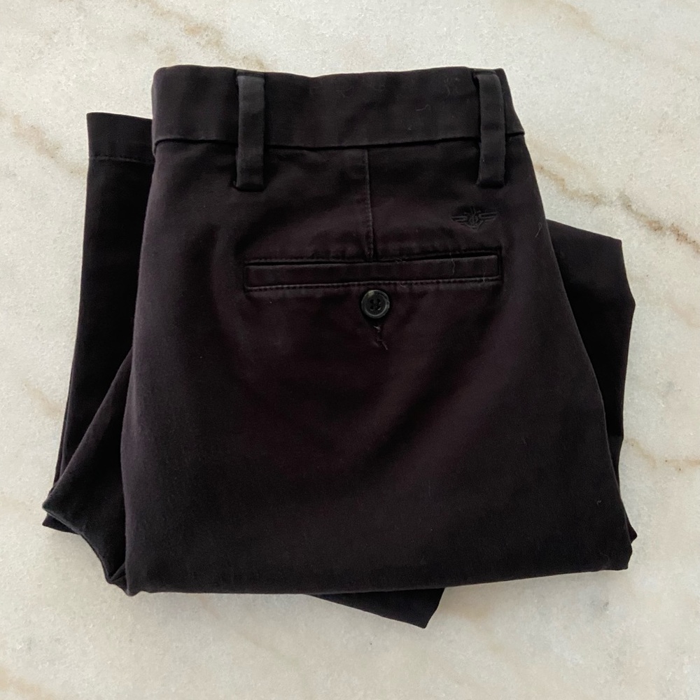 Men's Slim Fit Black Dockers